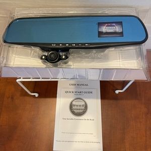 HD Mirror Cam, Turn Your Rearview Mirror into a Dash Cam